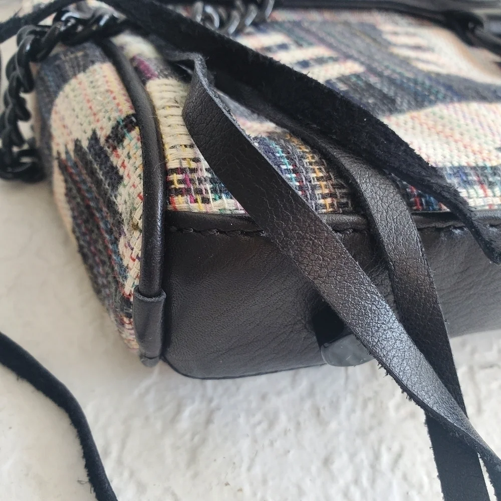 Rebecca Minkoff MAC Southwestern Woven Tweed Aztec Western Boho Bag